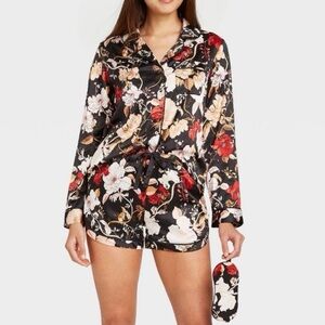 Stars Above Satin 3-Piece Pajama Set